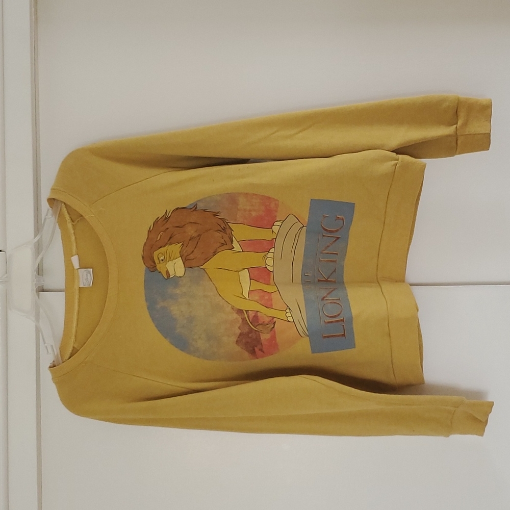 Gold | Disney | Lion King | Hoodie | Size Large